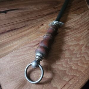 Antique F. Dick 18” Butcher Honing Steel – Early 20th C. German Knife Sharpener